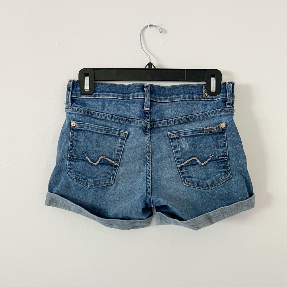 7 for All Mankind Jean Shorts